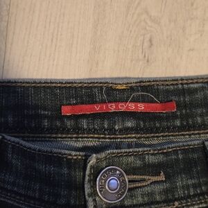 Vigoss Women's Blue Jeans Low Rise